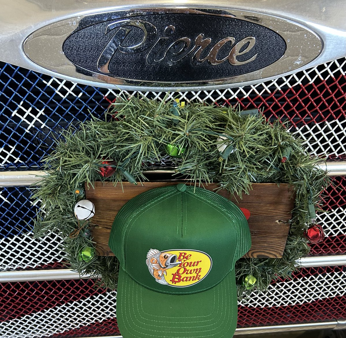 <a href="/CryptoCloaks/">CryptoCloaks™ 🤘</a> this hat is Awesome! Who created it? it was fun to be a winner in the Christmas giveaway bonanza!

PSA #firefighters get off zero!