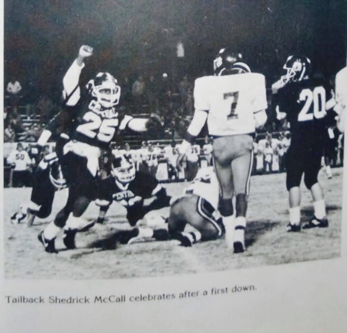 I use to run it a little also!!! 1988 wow… Coach Dr. Sheddy 🏈🏈🏈