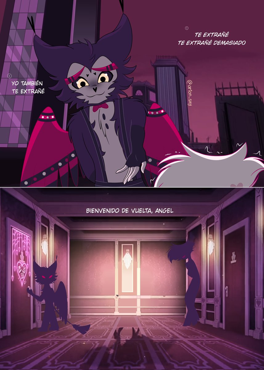 arion__sky's tweet image. "Come back" 
Part 2.
ENG/ESP

#HazbinHotel #huskerdust #angeldust #Husk

Follow me on Instagram and please support my other drawings 💗
instagram.com/arion_sky?igsh…