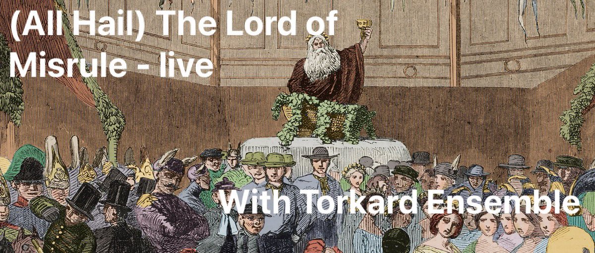 GaryBarwell's tweet photo. Our original carol (All Hail) The Lord of Misrule played live with @torkardensemble choir and orchestra. We had the honour of being asked for it to be part of the Christmas concert, and to lead in this rendition. #folkmusic #livemusic #christmascarols https://t.co/F5kNmfggvA https://t.co/ka9Svr7nWE