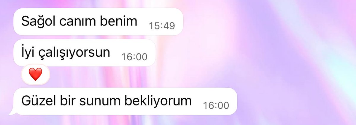 Bir doktora öğrencisi olarak hocamdan aldığım en güzel mesaj 💜