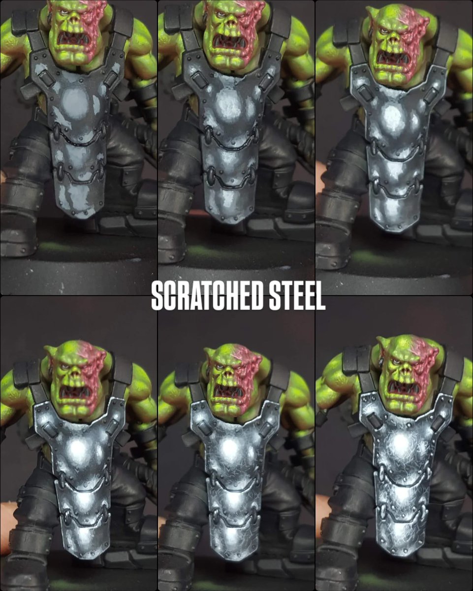 theminiaturista's tweet image. Hi guys! The second volume of non-metallic metals. Here, you can find more examples and their corresponding steps.
You have the detailed painted guide for all of them, you know where :))

#warhammer #ageofsigmar #warhammercommunity #warhammer40k