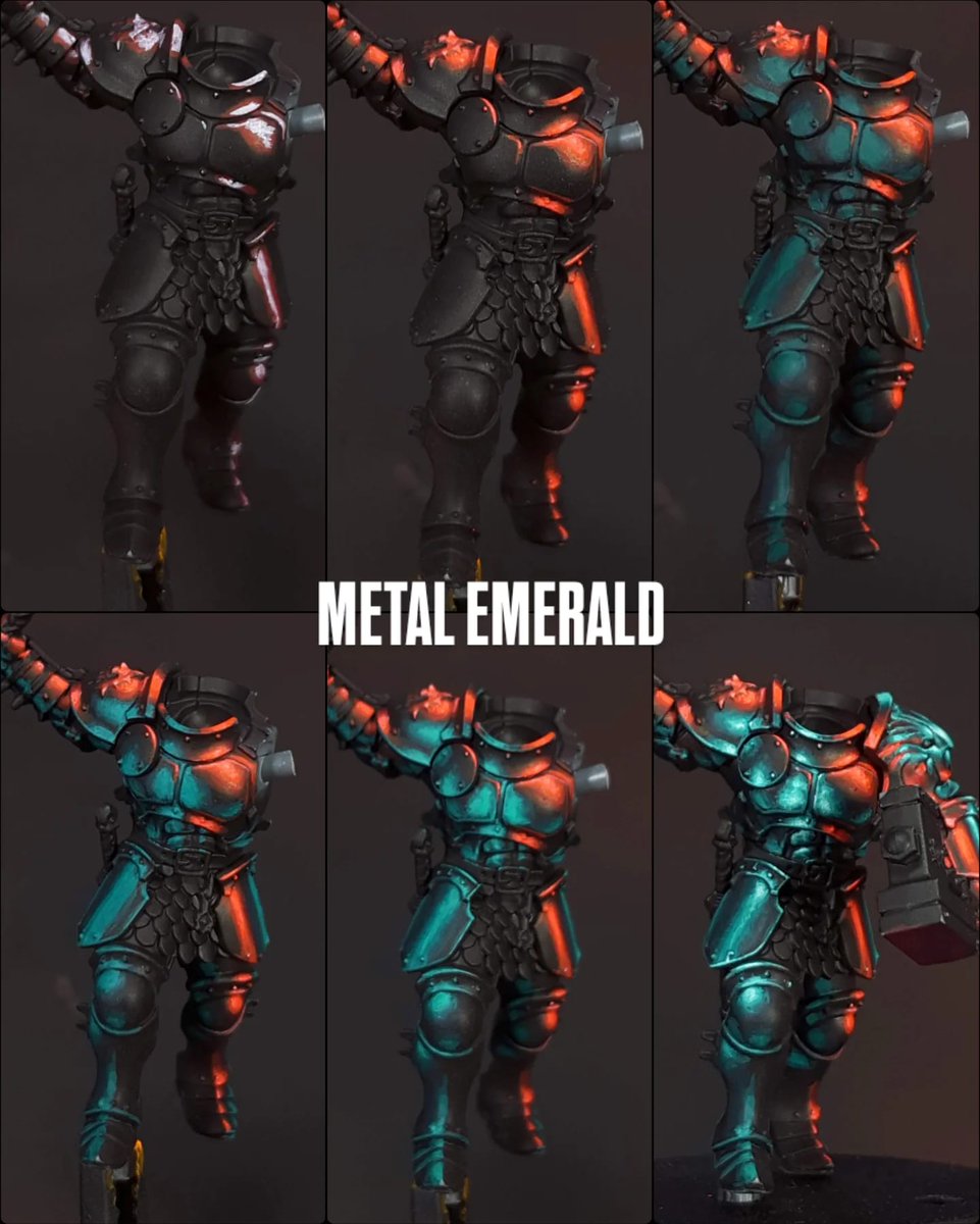 theminiaturista's tweet image. Hi guys! The second volume of non-metallic metals. Here, you can find more examples and their corresponding steps.
You have the detailed painted guide for all of them, you know where :))

#warhammer #ageofsigmar #warhammercommunity #warhammer40k