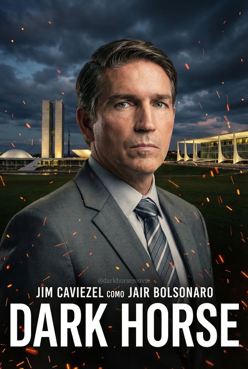 Jim Caviezel é Jair Bolsonaro em The Dark Horse. Roteiro: <a href="/mfriasoficial/">MarioFrias</a>