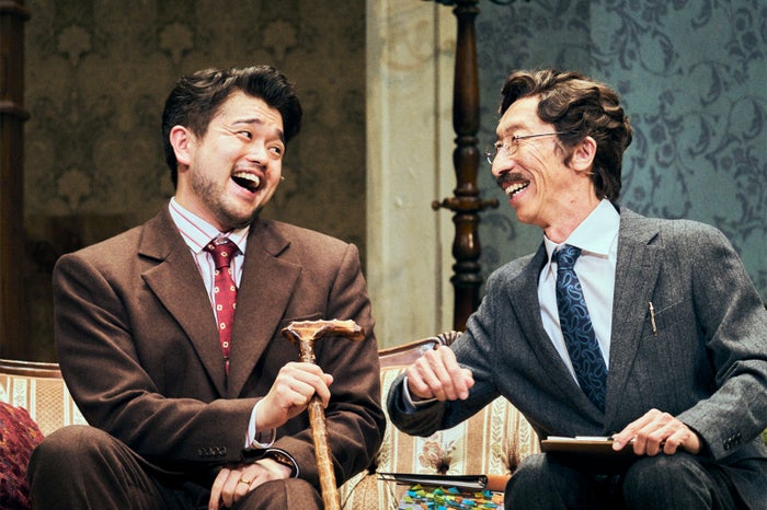 modelpress's tweet photo. King Gnu井口理、結婚発表後初の公の場✨️

舞台初出演＆初主演の手応え
メンバーからの反応語る💬

🔻写真・記事詳細はこちら
https://t.co/gYsjKiov5w

#KingGnu https://t.co/nN76V5oVWR