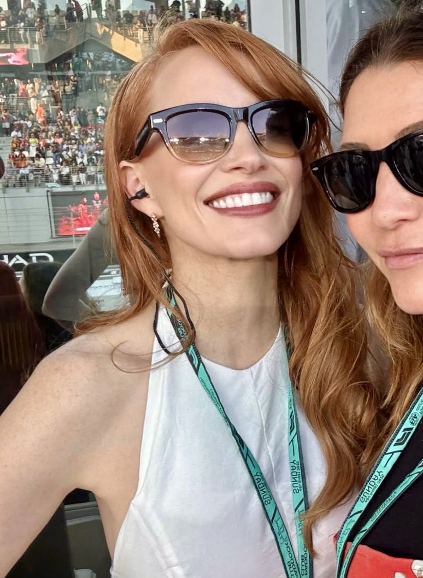 chastainposts's tweet image. JESSICA CHASTAIN IN ABU DHABI TODAY😍