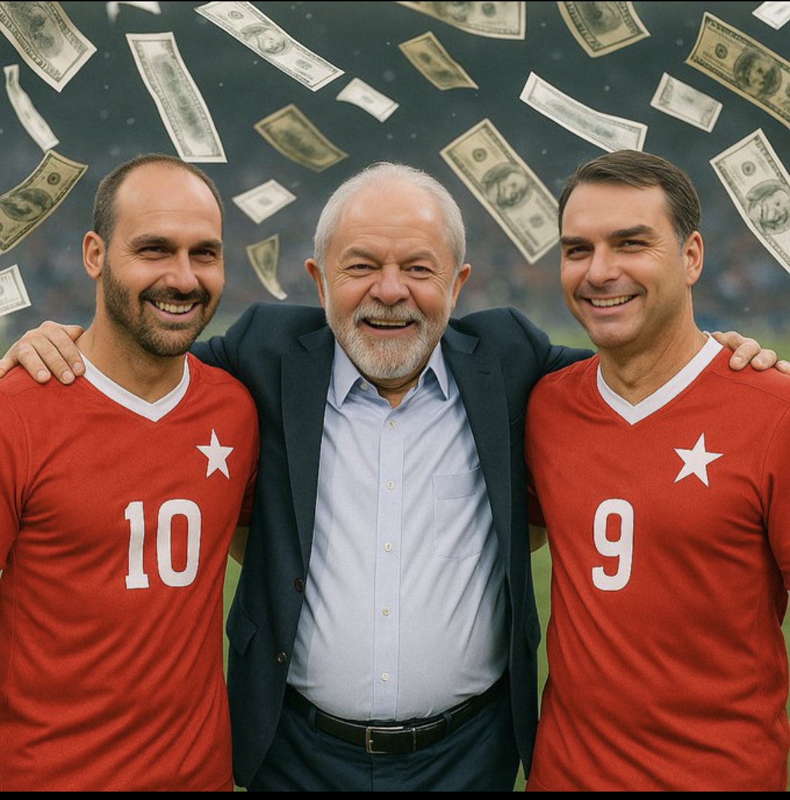 "Se o PT ganhar vamos virar uma venezuela"
“ Se não pautar a anistia eu não irei até o fim”

E é isso a campanha dos caras, não propoem nada nunca. Só mentira, ameaça e blefe.

Ridículos!!