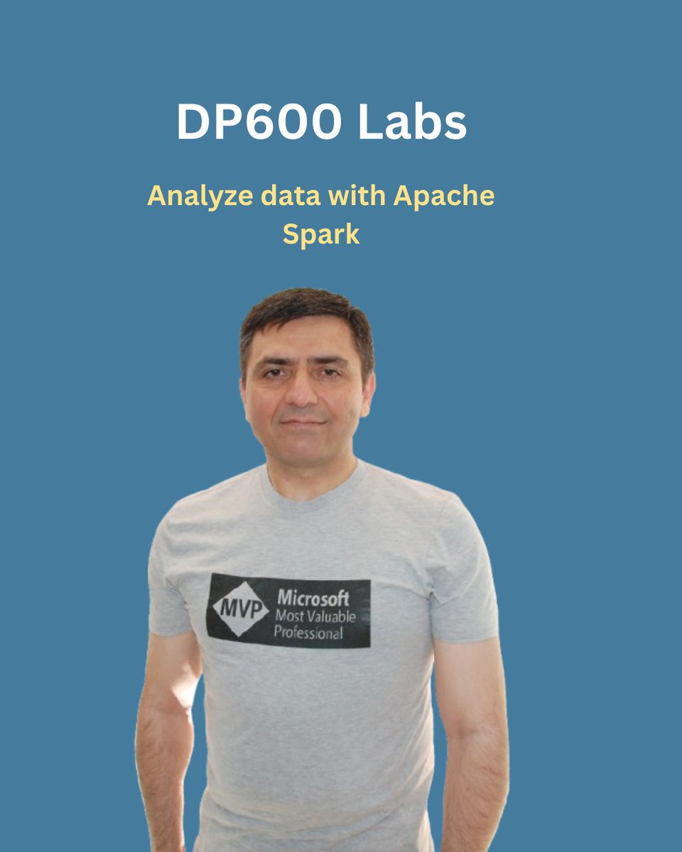 IlgarZ's tweet image. 🔥 New Lab Replay: Analyze Data with Apache Spark in Microsoft Fabric
🎥 Watch the full lab session:
👉 youtube.com/live/lsv2Oi8-w…
#MicrosoftFabric #ApacheSpark #SparkAnalytics #DP600 #DP700 #Lakehouse #PySpark #DeltaTables #BigData #DataEngineering #Analytics #FabricCommunity