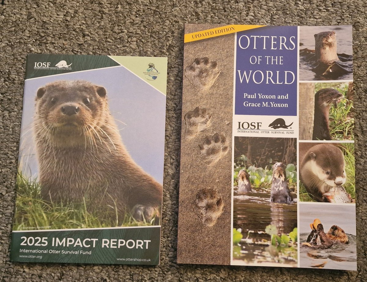 Thank you <a href="/IOSF/">International Otter Survival Fund (IOSF)</a>