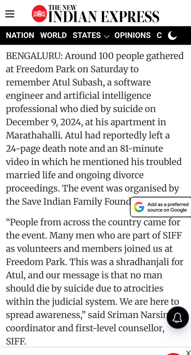 BerlinFamilyman's tweet photo. This country’s leadership has no empathy or sympathy for its own men. A day may come like Nepal or Hong Kong if things are not sorted out in the brighter interest of the future demographic dividend.

Atul Subhash Amar Rahe https://t.co/cPsCuZZTm7