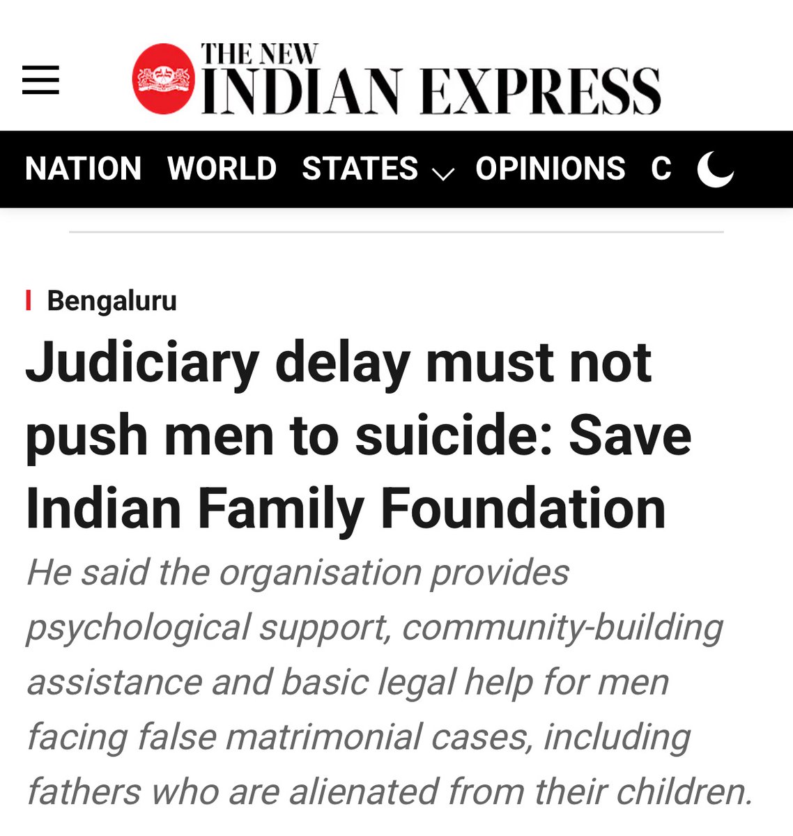BerlinFamilyman's tweet photo. This country’s leadership has no empathy or sympathy for its own men. A day may come like Nepal or Hong Kong if things are not sorted out in the brighter interest of the future demographic dividend.

Atul Subhash Amar Rahe https://t.co/cPsCuZZTm7
