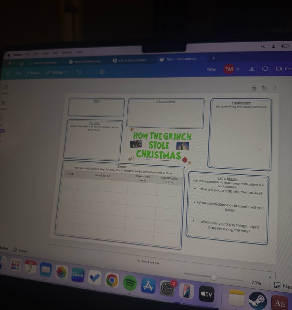 Took some major inspo from <a href="/primaryteachew/">Emily Weston</a> &amp; <a href="/chloef23/">Chlo</a> an their hard work and put together a quick unit on How The Grinch Stole Christmas! 🎄 

Excited to start this tomorrow!