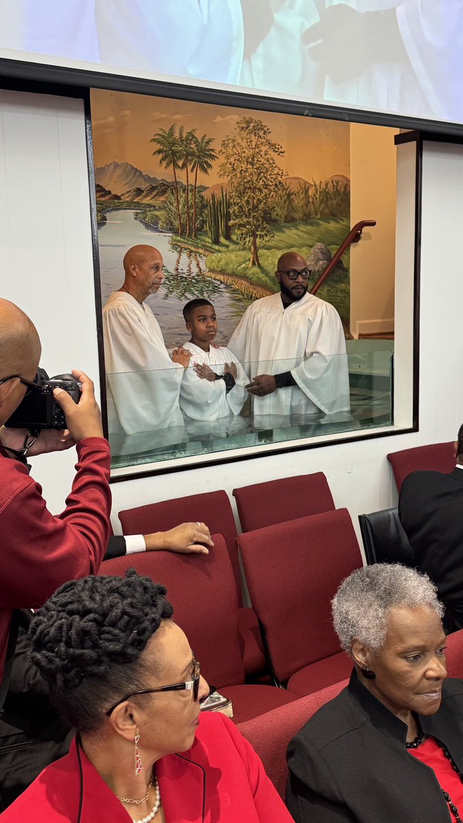 Ry_1207's tweet photo. My firstborn turned 12 today — and also chose to give his life to Christ and be baptized. 💙🙏🏾
A birthday and a new beginning in Jesus. My heart is full. https://t.co/SR5w0EypPy