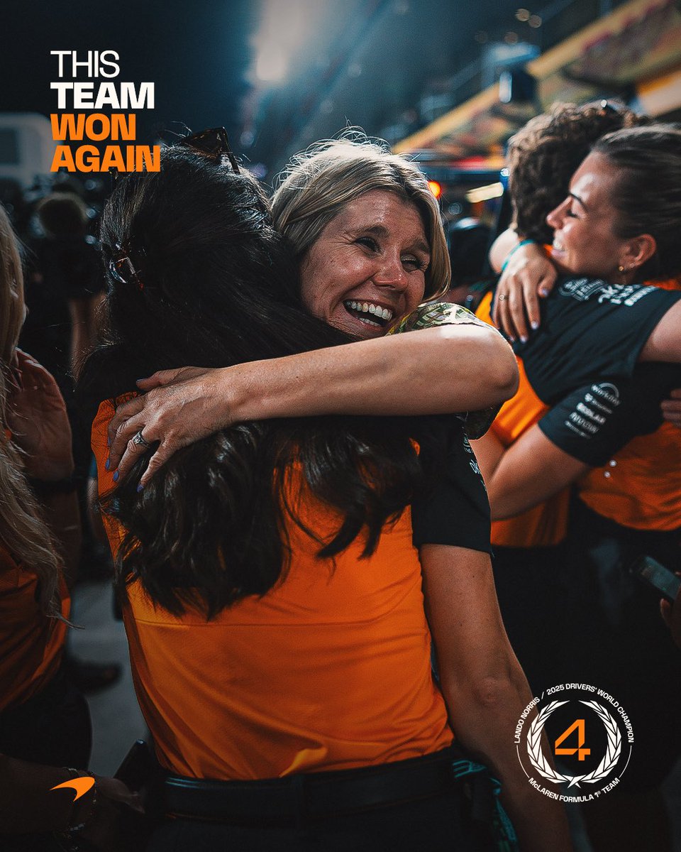 THIS TEAM. AGAIN! 🧡

#McLaren | #ThisTeam