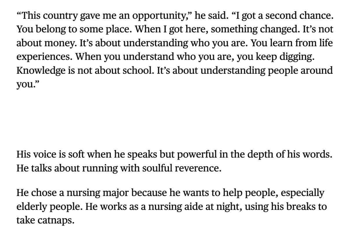 Predamame's tweet image. Really interesting dude to study and follow. One of those "this is what makes America great" stories. 

Doesn't log too many "heroic" workouts, but he does consistently log a ton of volume. works night shifts so he can train.

Really awesome to see a D3 guy crushing like this.