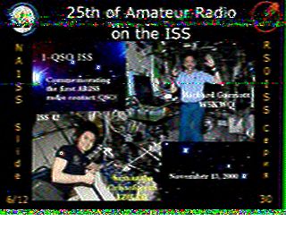 Two images during one pass from VIZARD-Meteo (RS38S) #sstv