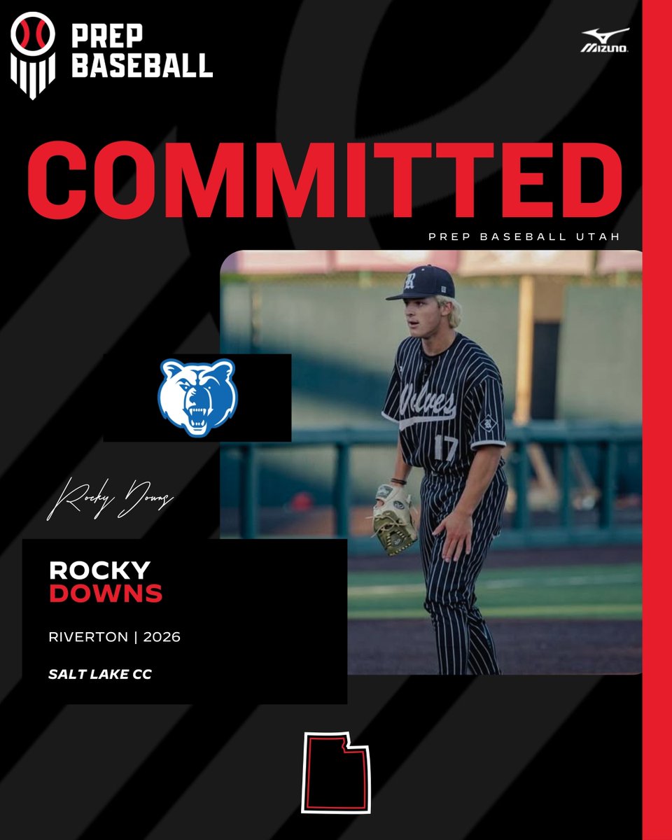 PrepBaseballUT's tweet photo. 🚨 𝐂𝐎𝐌𝐌𝐈𝐓𝐌𝐄𝐍𝐓 𝐀𝐋𝐄𝐑𝐓 🚨

'26 Rocky Downs has announced his commitment to Salt Lake CC ‼️. #beseen

𝐏𝐫𝐨𝐟𝐢𝐥𝐞 ➡️: https://t.co/QZMl5DI0S1
𝐂𝐨𝐦𝐦𝐢𝐭𝐦𝐞𝐧𝐭 𝐁𝐨𝐚𝐫𝐝 ➡️: https://t.co/OxTlr2D3XI

@RockyDowns17 // @slccbaseball https://t.co/LOvB6tdlSz