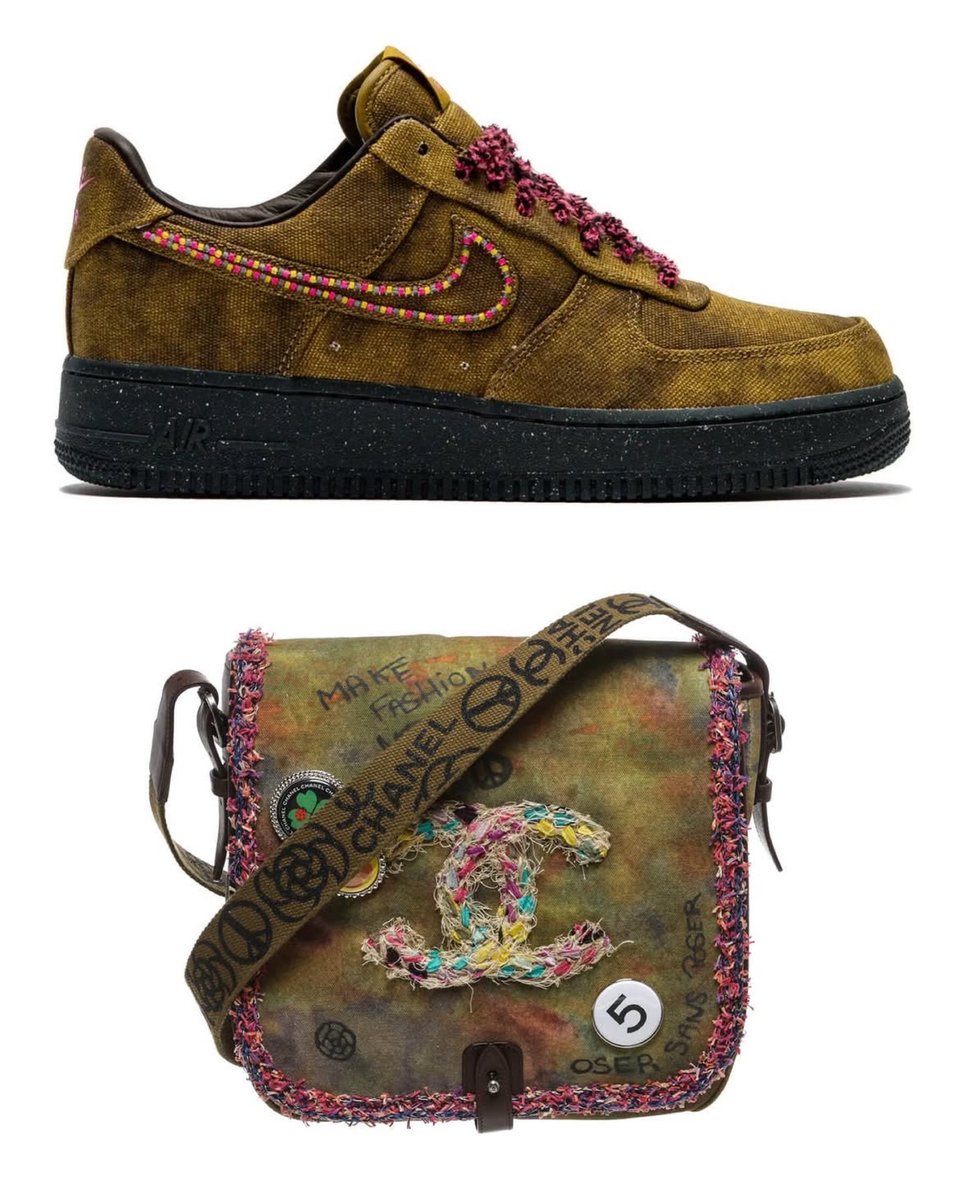 air force 1 x chanel