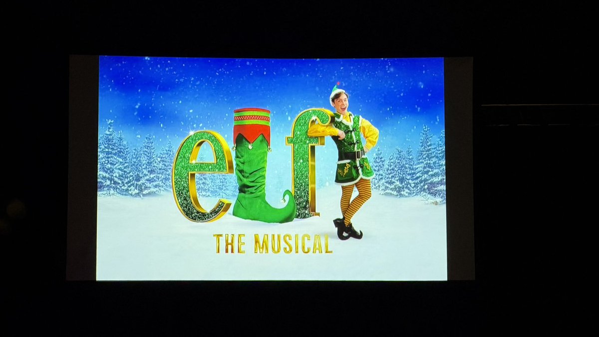 BUSAPAR3's tweet photo. A fantastic time at @elfmusicaluk #elfmusical making Christmas 🎄 memories! Love and adore ❤️ these people! Amelie and Hallie you are just fantastic 🙏 ❤️ #godchildren #family #2025 https://t.co/usb3k2ttns