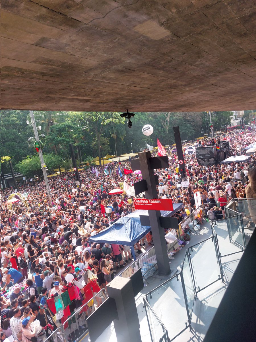 hellwolf26's tweet image. Se falarem q tinha pouca gente ... #mulheresvivas #coletivojuntas #Juntas #feminismo