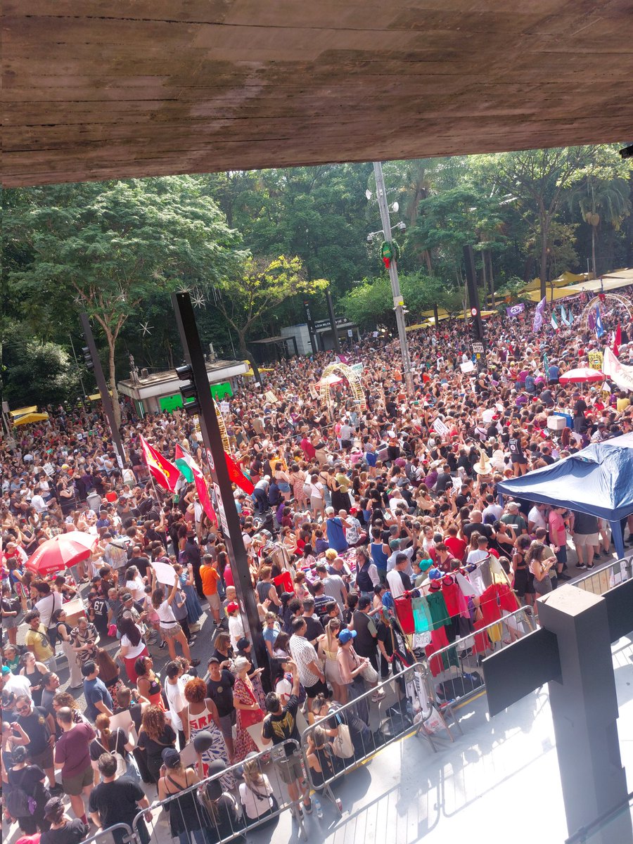 hellwolf26's tweet image. Se falarem q tinha pouca gente ... #mulheresvivas #coletivojuntas #Juntas #feminismo