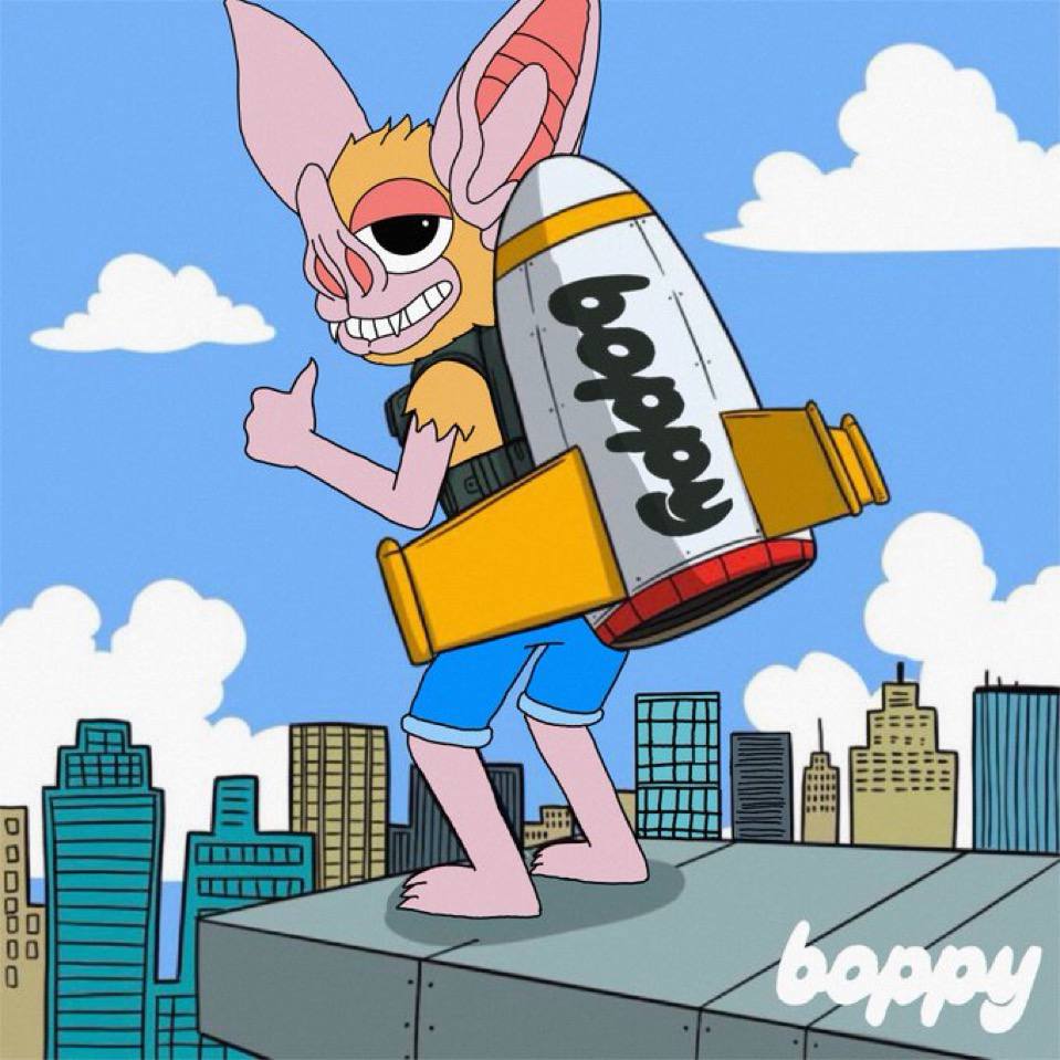 Boppybat's tweet image. Boppy is getting ready for a moon mission