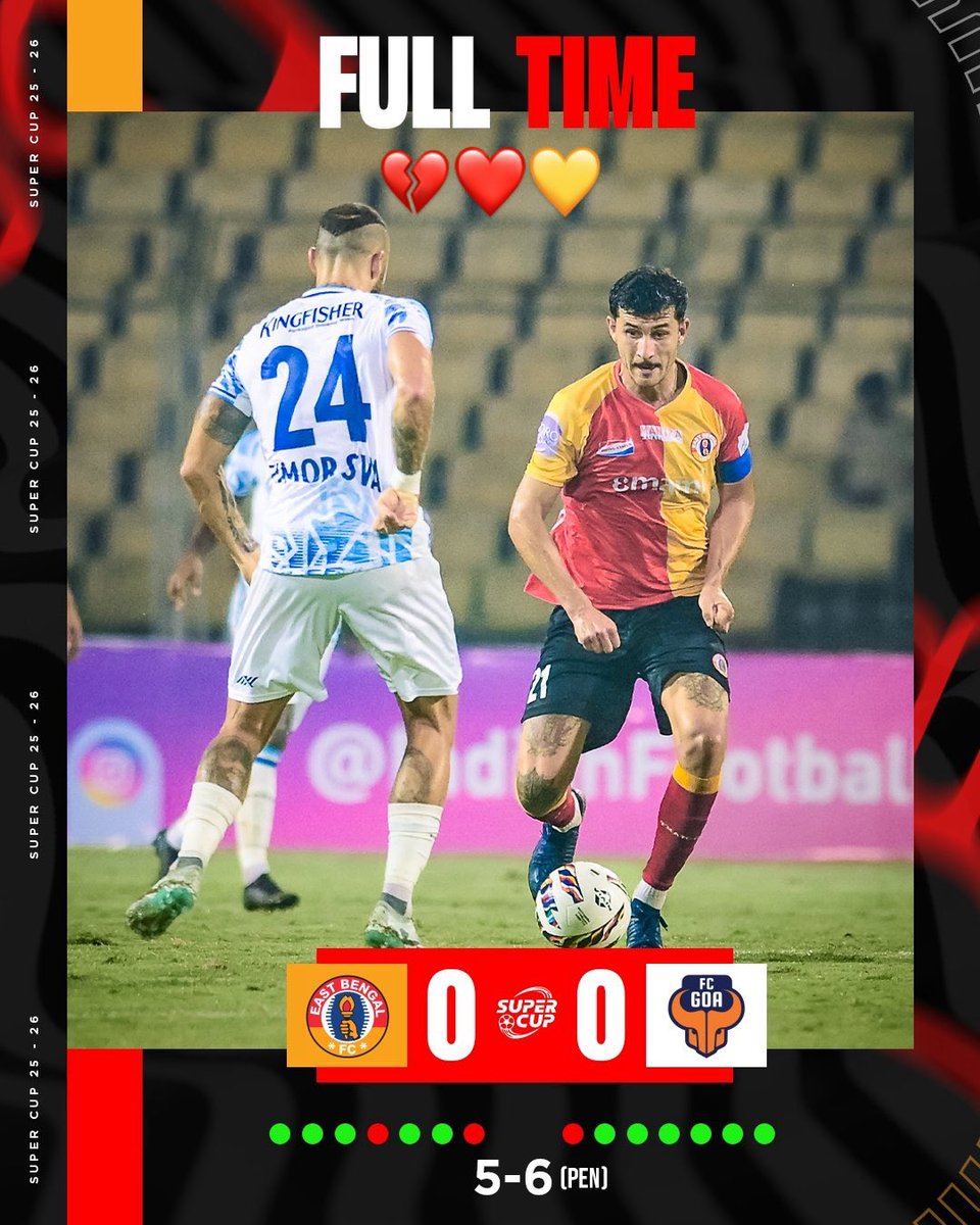 We tried and fought like a warriors till the end. How painfull is to lose in a penalty shootout deserving more. Football sometimes is like this. Thanks to everyone for the support. We will keep pushing ❤️💛