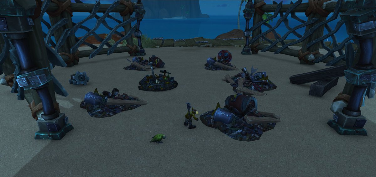 My goblin beach house WIP. #warcrafthousing