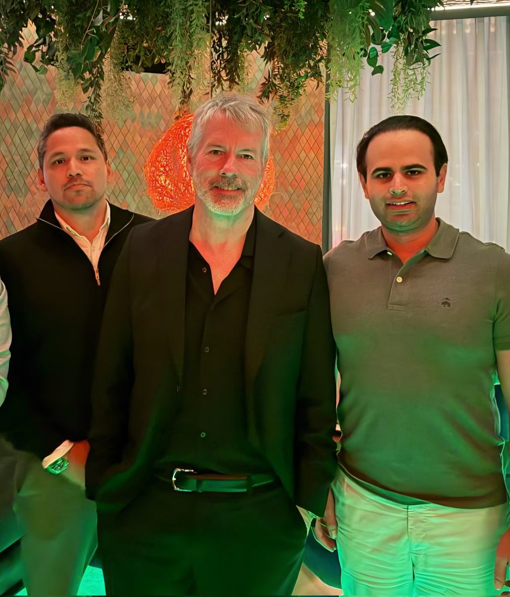 UAE delivers! Great meeting <a href="/saylor/">Michael Saylor</a> the other night and exiting to head into Bitcoin Mena in Abu Dhabi next week!