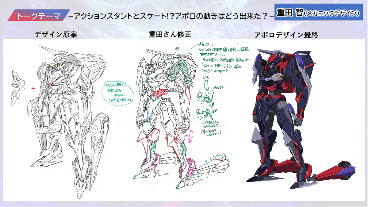 Feeling a sense of obligation to get this kit as a fan of Akutsu and Shigeta as the two were responsible for designing this mecha.

The former provided the original design, while the latter cleaned and revised the design for animation.