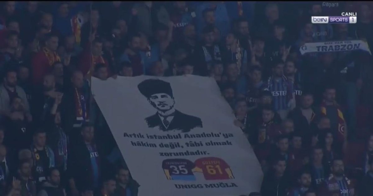 Artık İstanbul, Anadolu,ya hâkim değil, tâbi olmak zorundadır! #Göztepe #Trabzonspor