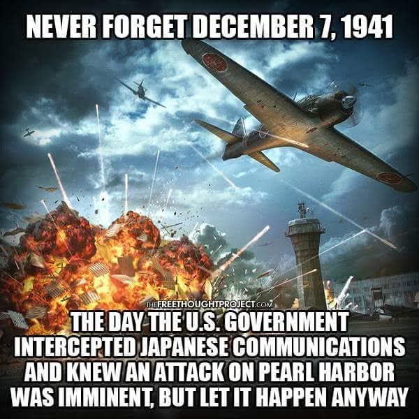 Never forget that you were lied to. Copious amounts of evidence prove they purposefully antagonized and instigated the attack.

thefreethoughtproject.com/antiwar/justif…

thefreethoughtproject.com/the-state/pear…