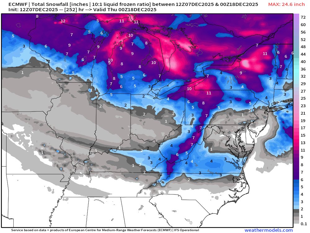 troydweather's tweet photo. Oof poor south jersey 😥 
#njwx #snowhole https://t.co/LLRmVuczs6