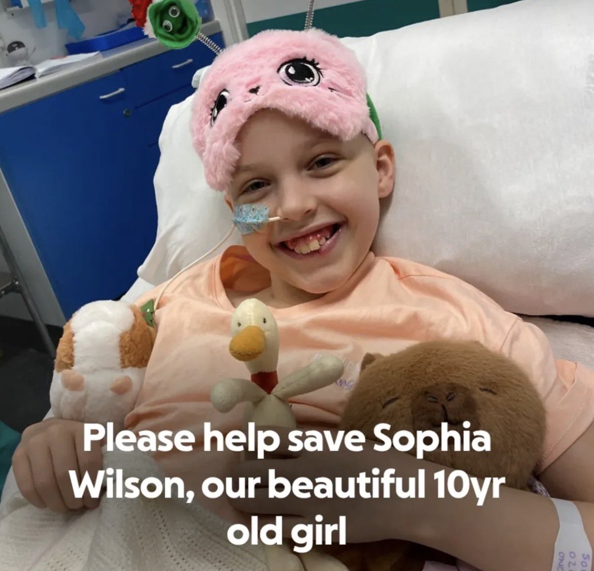 ionafyfe's tweet photo. Sophia Wilson is a young brave girl from Aberdeenshire fighting an aggresive form of Acute Myeloid Leukaemia (AML). All options for treatment in the UK have been exhausted and the family now face raising over half a million to fund potentially life-saving care in the USA. Even if you cannot donate, you’d be helping by sharing the link far and wide with your network. 

Donate here ➡️ https://t.co/vIcz3ZPEZJ