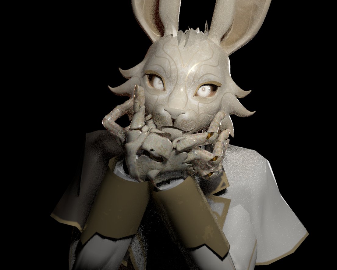 Tr0xaz's tweet image. I'm still pretty happy with how my oc model turned out, it's fun to open the project file and play around every once in a while