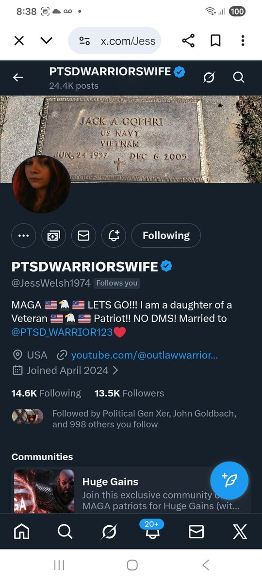 Can we find some new friends for 
<a href="/GregorioSh64773/">Shawnee Gregorio</a> 
<a href="/JessWelsh1974/">PTSDWARRIORSWIFE</a> 
F&amp;R
💪🫶💯