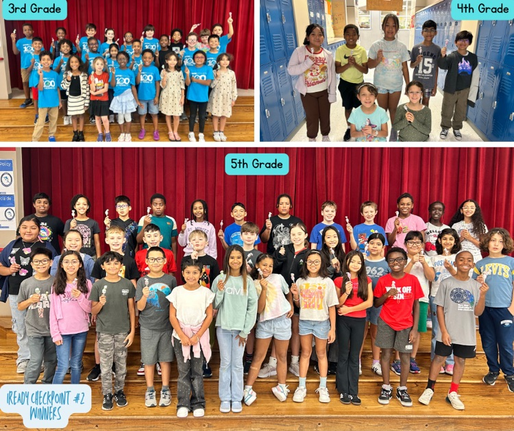 Congratulations to our students who met the IReady Checkpoint #2!! Keep it up marlins! Next checkpoint will be on December 19th!