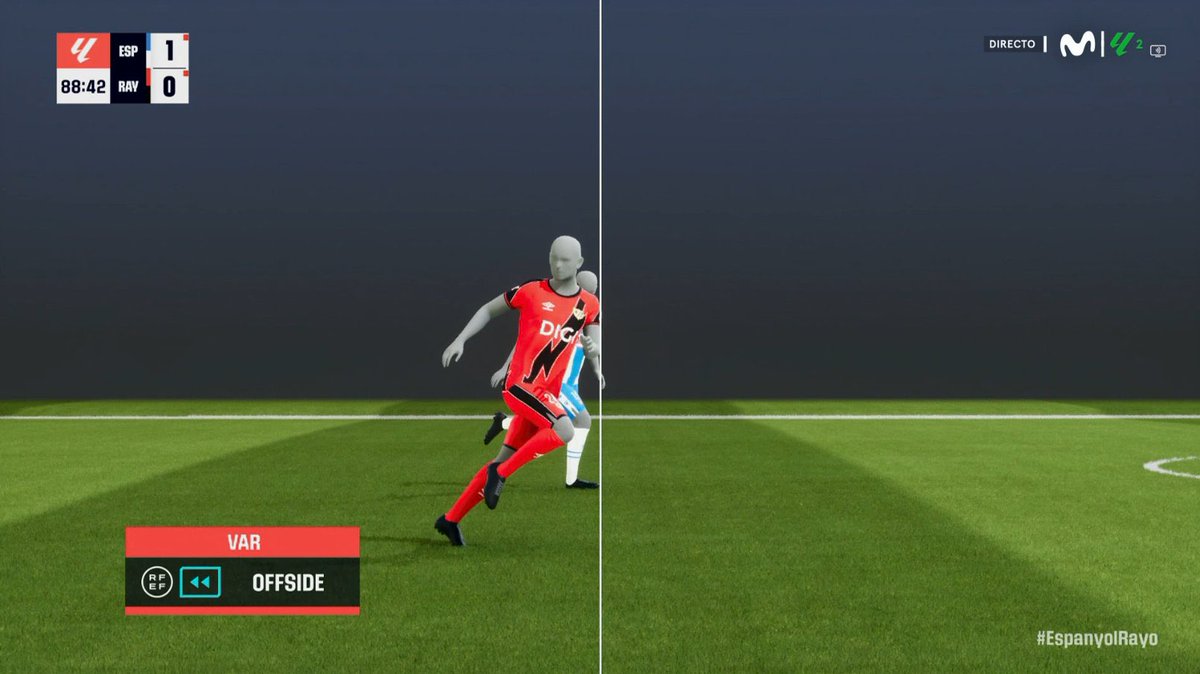 El fuera de juego más vergonzoso que se ha pitado desde que existe el fuera de juego semiautomático. Lamentable <a href="/CTARFEF/">CTA</a>