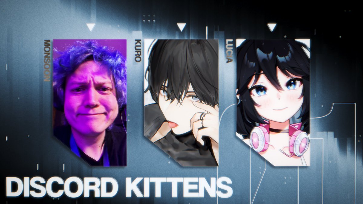 DISCORD KITTENS ARE READY | IT'S RIXA TIME

twitch.tv/corvuskuro