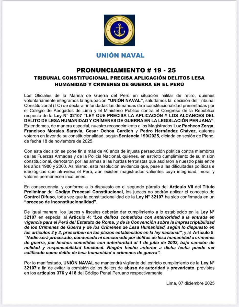 Union Naval tweet media