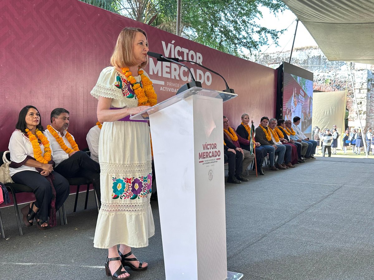 Con mucho gusto acompañé a mi amigo, Víctor Mercado Salgado, en la presentación de su 1er. Informe Legislativo. El pueblo de Morelos es dignamente representado con su trabajo en el Senado y lo reconozco como un gran impulsor de la Cuarta Transformación.

#MorónSenador