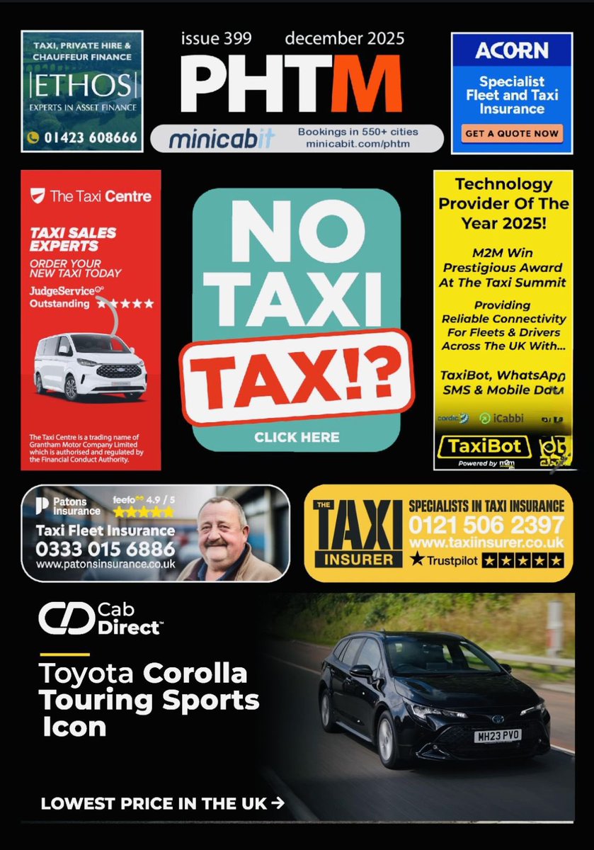 Private Hire & Taxi Monthly tweet media