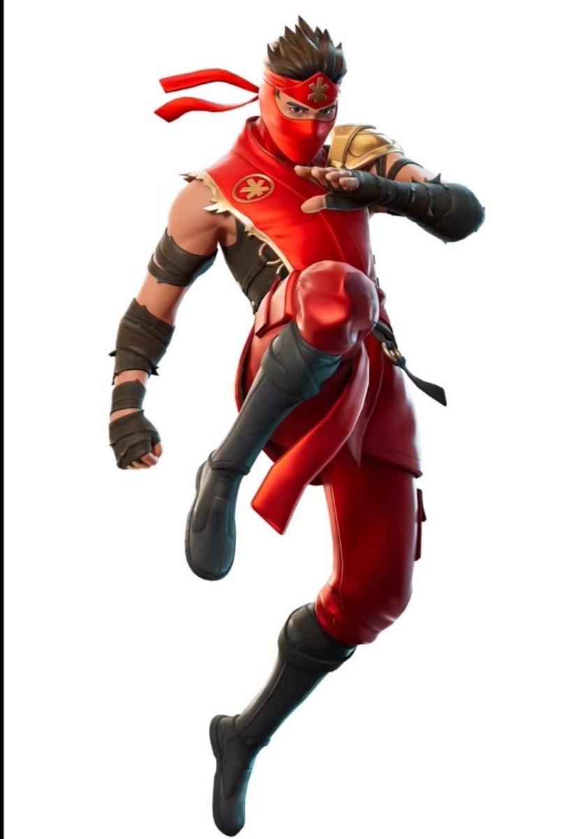 سكن كاي من تعاون فورت نايت مع نينجاغو 

ايوه هذا كاي تراه