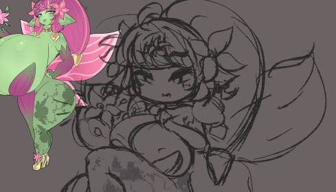 WIPU lil cutie pie chibi! patreon reward (micc is deciding if to do timelapse)