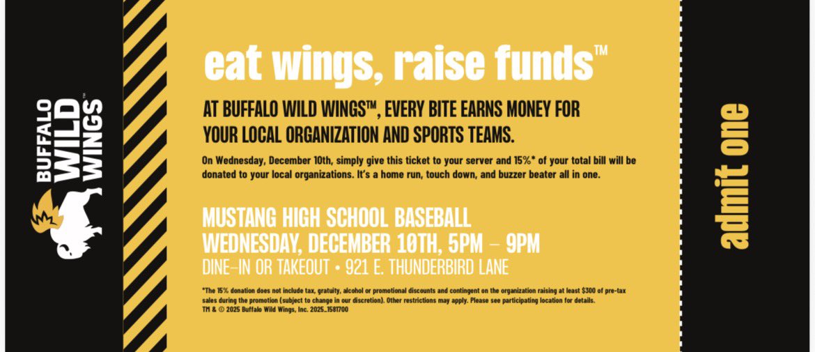 Mustang Baseball tweet media