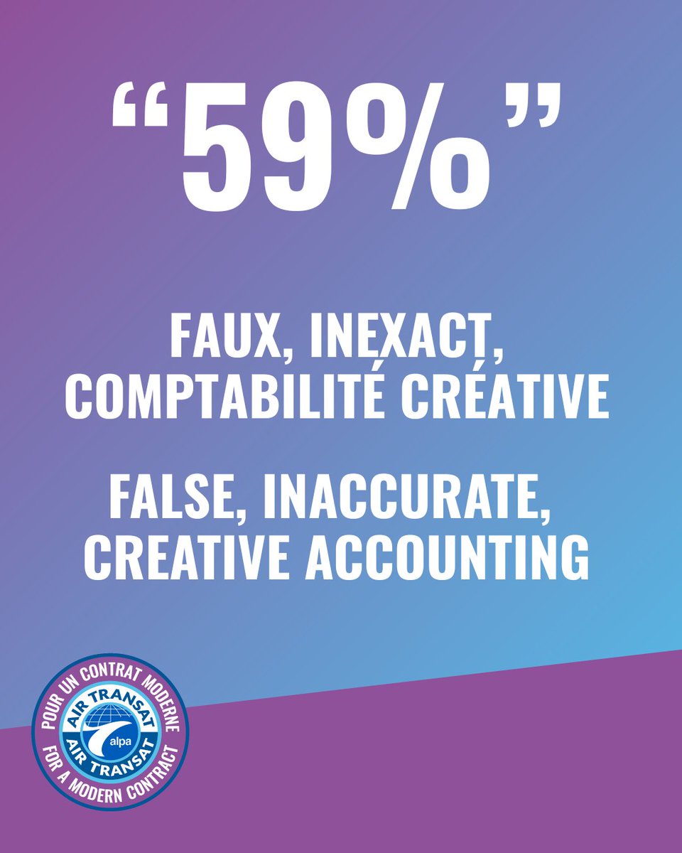 Pilotes d'Air Transat Pilots tweet media