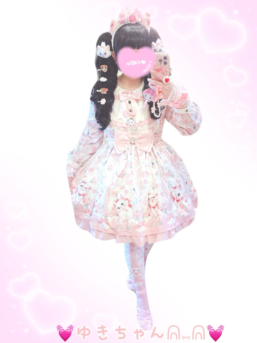 12月8日のコーデはAngelic Prettyとディズニーストアマリーちゃん