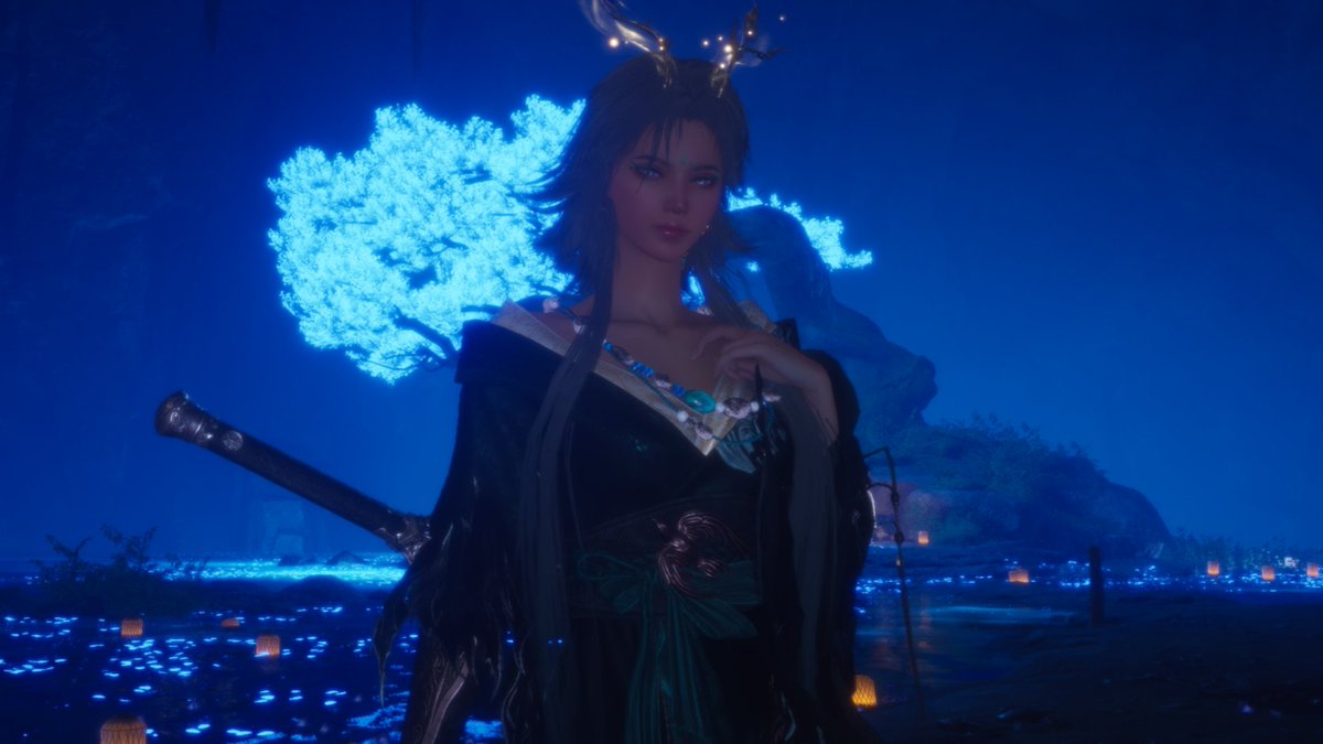 Why yes I am playing Where Winds Meet, made or attempted to make Aldra in that game~