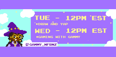 ✨Here's this week's stream schedule DEC 9 - 10✨