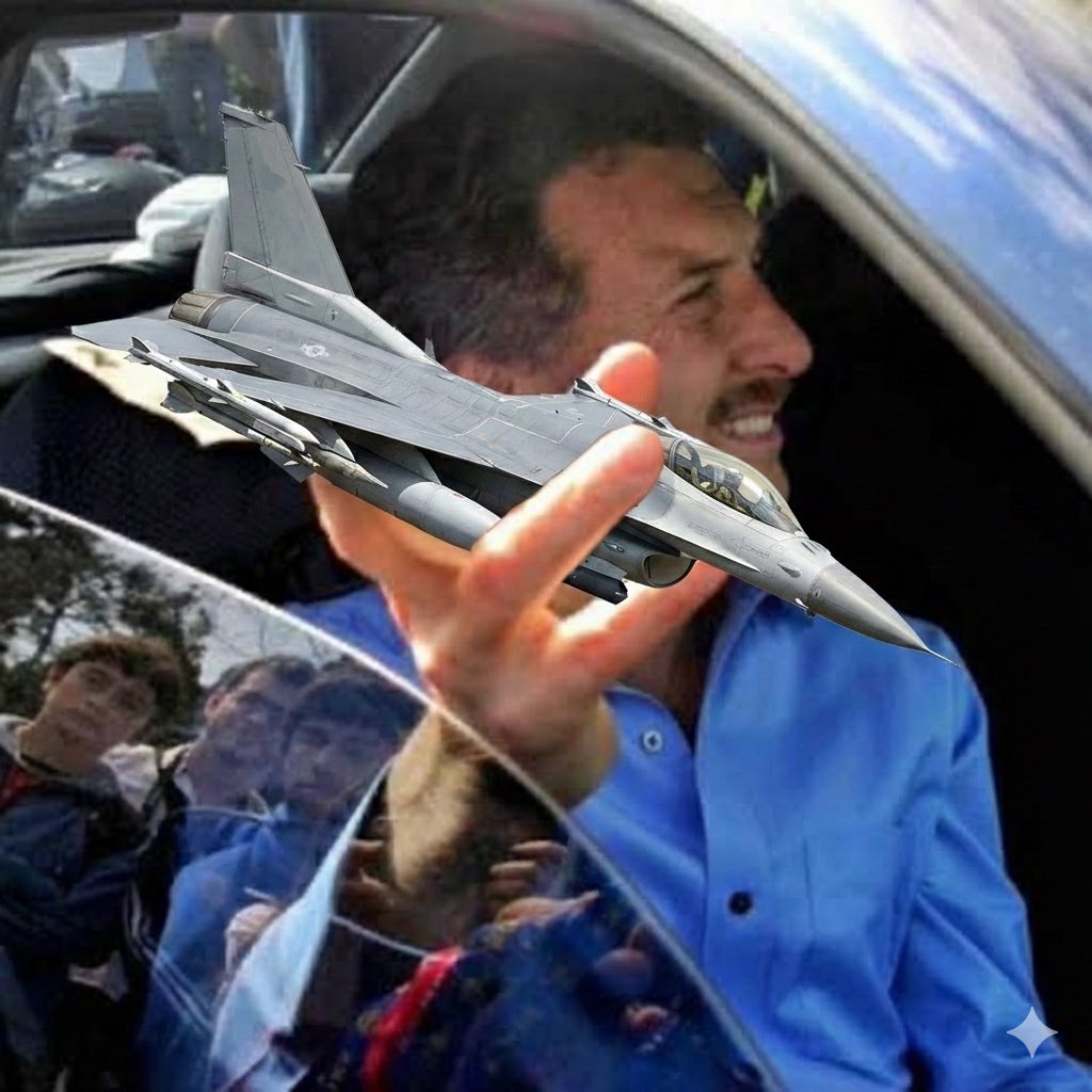 MauriMultiverso's tweet image. Para los que lloran con los F16!!! 
Tomá nene !! 
#humor #Tendencias #f16argentina